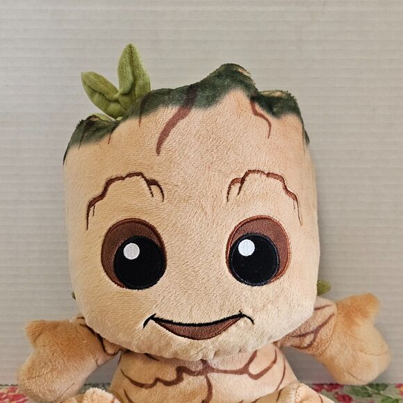 Disney Groot Plush Guardians of the Galaxy 10 inch Collectible Marvel Weighted - Picture 2 of 7